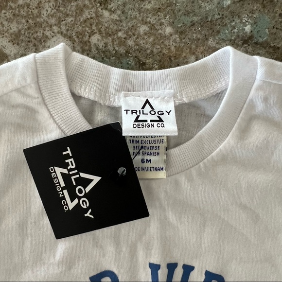 Trilogy Design “Good Vibes and High Tides” Tee NWT - Picture 7 of 11